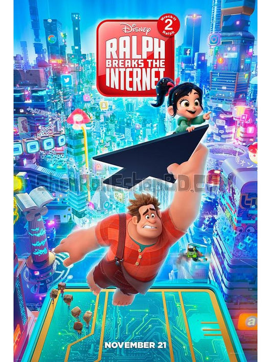 SRB12015 【無敵破壞王2：大鬧互聯網 無敵破壞王2：打爆互聯網 Ralph Breaks The Internet】動畫 4KUHD 不附粵配 附中文字幕 01碟