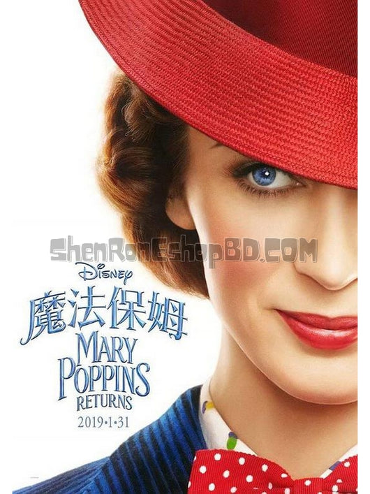 SRB12182 【歡樂滿人間2/ 魔法保姆 愛滿人間 Mary Poppins Returns】電影 4KUHD 不附粵配 附中文字幕 01碟