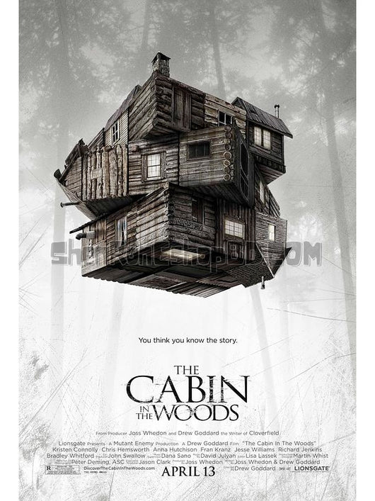 SRB12257 【林中小屋/ 屍營旅舍 The Cabin In The Woods】電影 4KUHD 不附粵配 附中文字幕 01碟