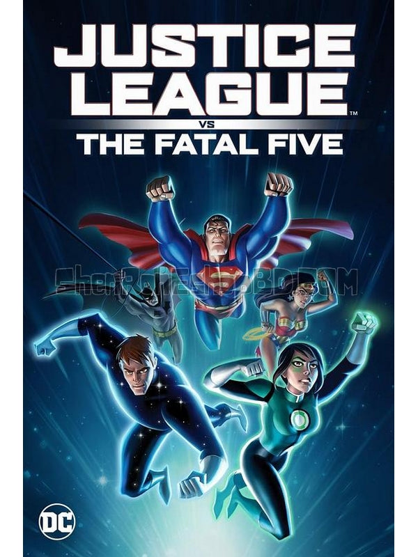 SRB12451 【正義聯盟大戰致命五人組 Justice League Vs The Fatal Five】動畫 BD25G 不附粵配 附中文字幕 01碟