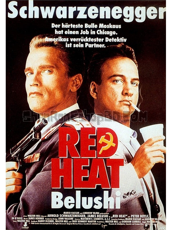 SRB01695 【紅場特警 紅色警探/ 魔鬼紅星/ 沖出生死線 Red Heat】電影 BD25G 不附粵配 附中文字幕 01碟