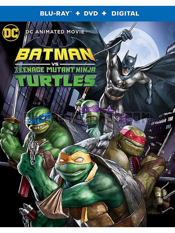 SRB12687 【蝙蝠俠大戰忍者神龜 2019 Batman Vs Teenage Mutant Ninja Turtles】動畫 BD25G 不附粵配 附中文字幕 01碟