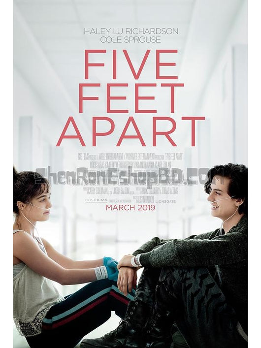 SRB12841 【五尺天涯/ 我的五步男朋友 Five Feet Apart】電影 BD50G 不附粵配 附中文字幕 01碟