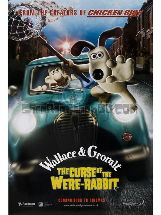 SRB12901 【超級無敵掌門狗：人兔的詛咒 Wallace&Gromit：The Curse Of The Were-Rabbit】動畫 BD50G 不附粵配 不附中文字幕 01碟