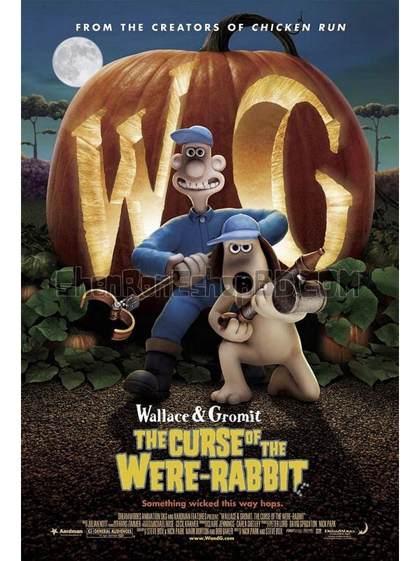 SRB12909 【超級無敵掌門狗：人兔的詛咒 Wallace&Gromit：The Curse Of The Were-Rabbit】動畫 BD25G 不附粵配 不附中文字幕 01碟