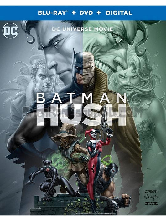 SRB13221 【蝙蝠俠：緘默 Batman：Hush】動畫 BD25G 不附粵配 附中文字幕 01碟