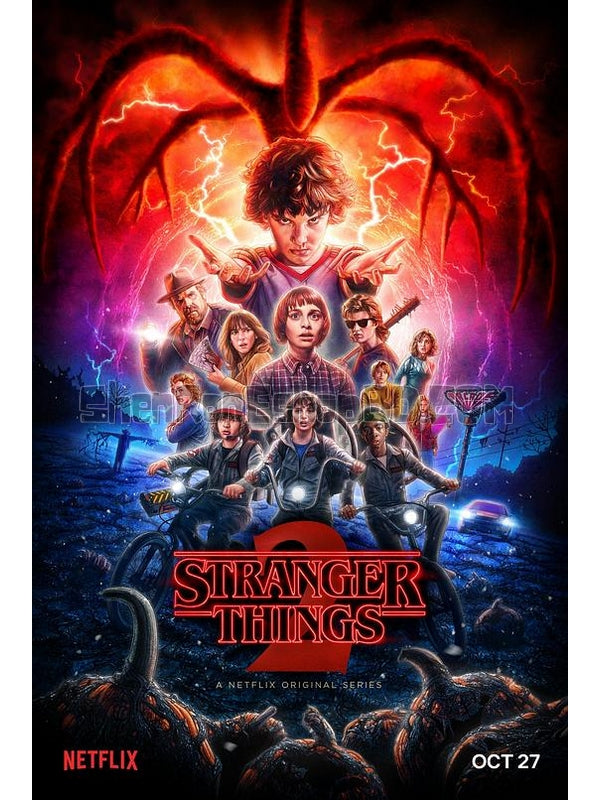 SRB13265 【怪奇物語 第二季 Stranger Things Season 2】電影 4KUHD 不附粵配 附中文字幕 03碟