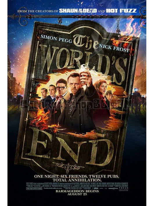 SRB13441 【世界盡頭/ 世芥末日 The Worlds End】電影 4KUHD 不附粵配 不附中文字幕 01碟