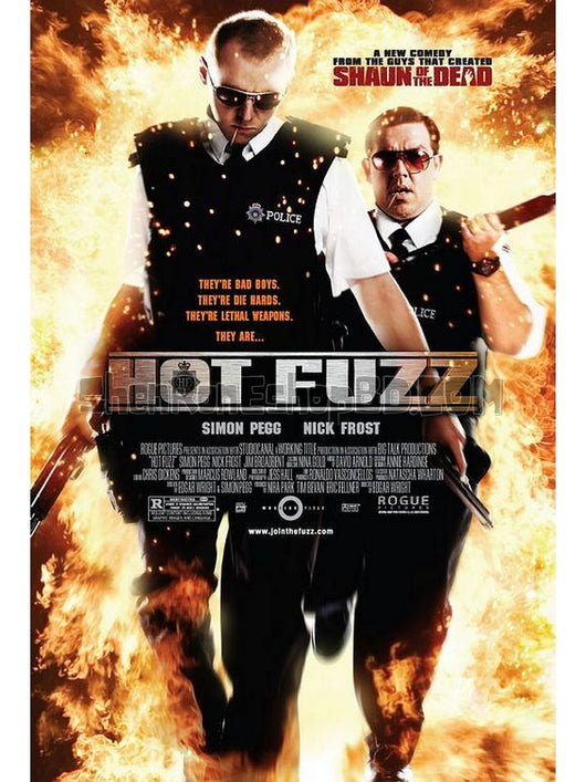 SRB13444 【熱血警探/ 硬派雷子/ 終棘警探 Hot Fuzz】電影 4KUHD 不附粵配 附中文字幕 01碟