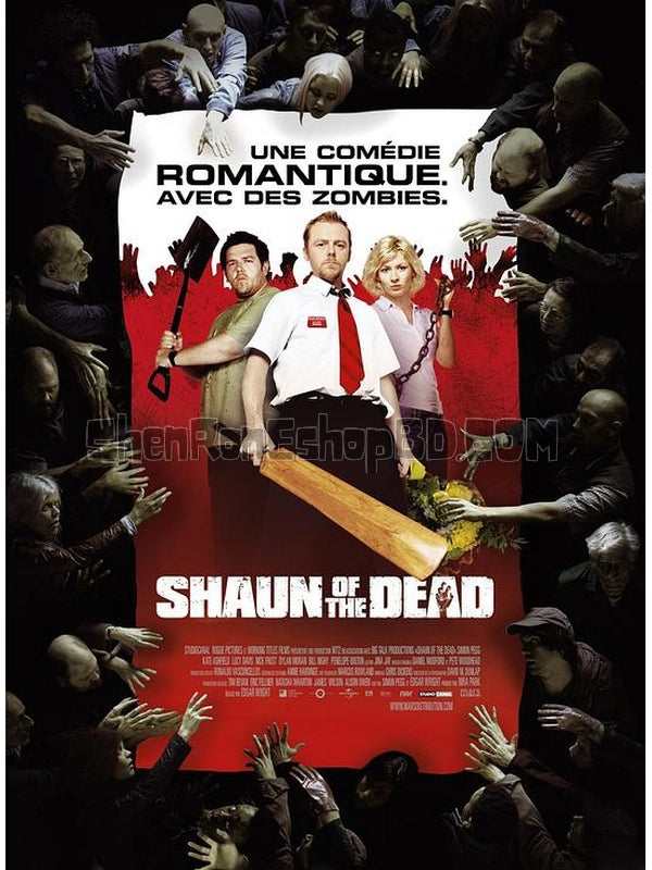 SRB13520 【僵屍肖恩/ 杠上活死人/ 活人甡吃 Shaun Of The Dead】電影 4KUHD 不附粵配 不附中文字幕 01碟