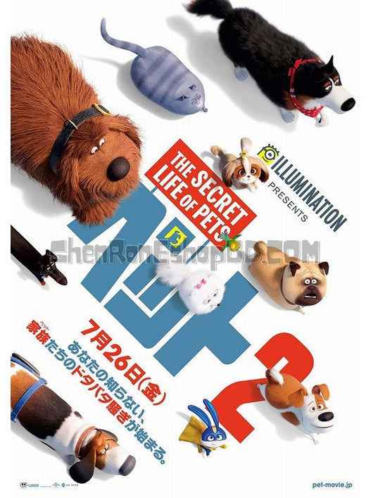 SRB13629 【愛寵大機密2 /The Secret Life Of Pets 2】動畫 BD25G 不附粵配 附中文字幕 01碟