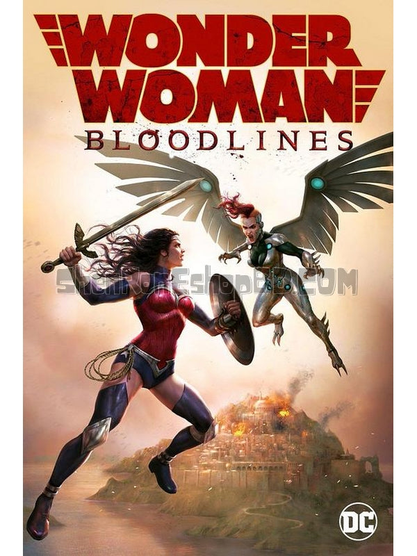 SRB13666 【神奇女俠：血脈 Wonder Woman：Bloodlines】動畫 BD25G 不附粵配 附中文字幕 01碟