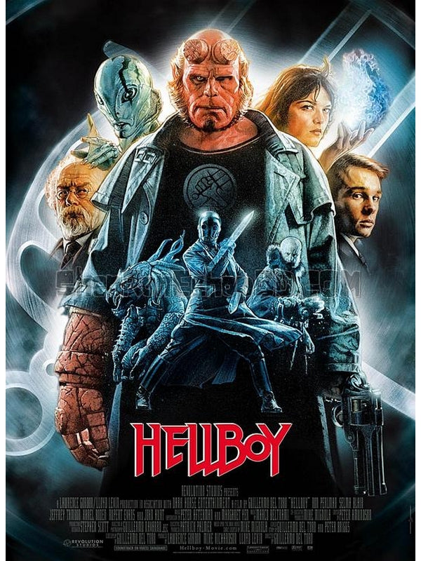 SRB13689 【地獄男爵1/ 地獄小子1 Hellboy】電影 4KUHD 不附粵配 附中文字幕 01碟