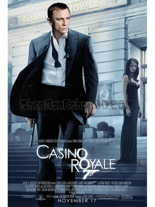 SRB13691 【007系列：大戰皇家賭場 Casino Royale】電影 4KUHD 不附粵配 附中文字幕 01碟