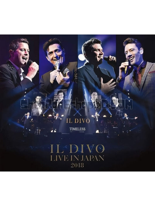 SRB13737 【美聲男伶2018日本武道館timeless演唱會 Il Divo Live In Japan 2018】音樂 BD50G 不附粵配 不附中文字幕 01碟