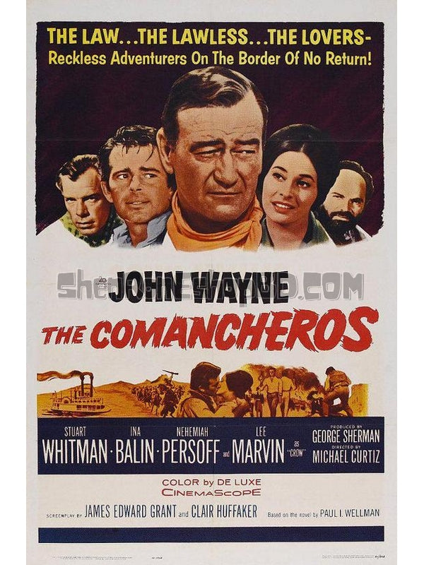 SRB13886 【西部黑手黨/ 科曼奇羅 The Comancheros】電影 BD50G 不附粵配 附中文字幕 01碟