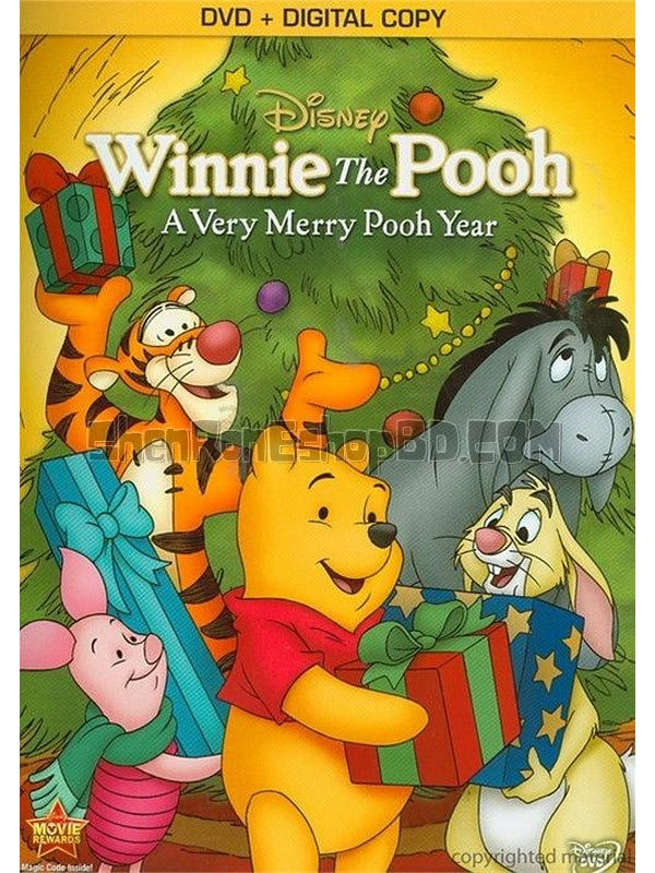 SRB14046 【小熊維尼：新年新希望 Winnie The Pooh：A Very Merry Pooh Year】動畫 BD25G 不附粵配 附中文字幕 01碟