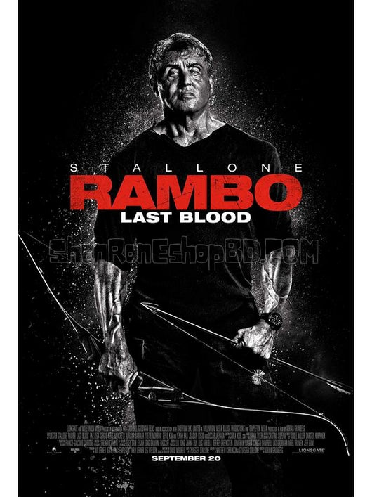 SRB14081 【第一滴血5：最後的血/ 藍波：最後一滴血 Rambo：Last Blood】電影 BD50G 不附粵配 附中文字幕 01碟