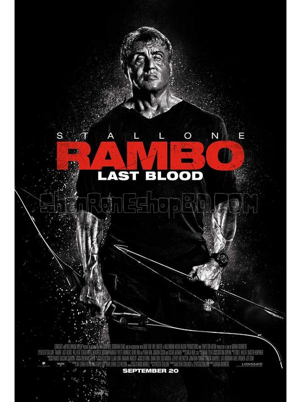 SRB14081 【第一滴血5：最後的血/ 藍波：最後一滴血 Rambo：Last Blood】電影 BD50G 不附粵配 附中文字幕 01碟