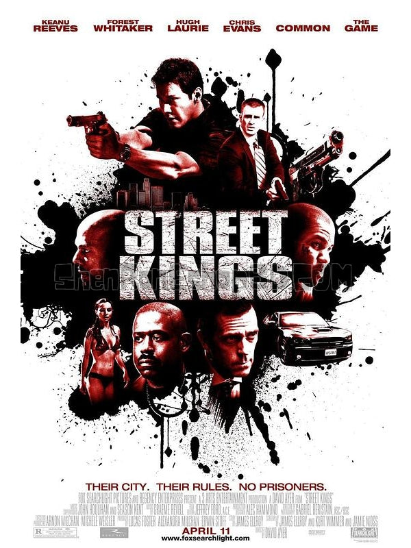 SRB14189 【街頭之王/ 正義悍將/ 夜行戰警/ Street Kings】電影 BD50G 不附粵配 附中文字幕 01碟