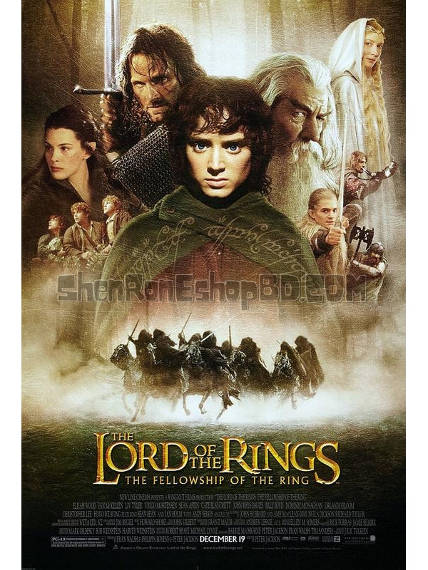 SRB02121 【魔戒1/ 指環王1：魔戒再現 The Lord Of The Rings：The Fellowship Of The Ring】電影 BD50G 不附粵配 不附中文字幕 01碟