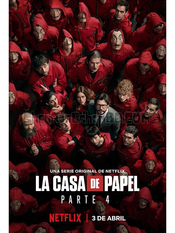 SRB15142 【紙鈔屋/ 紙房子 第四季 La Casa De Papel Season 4】劇集 BD25G 不附粵配 附中文字幕 02碟