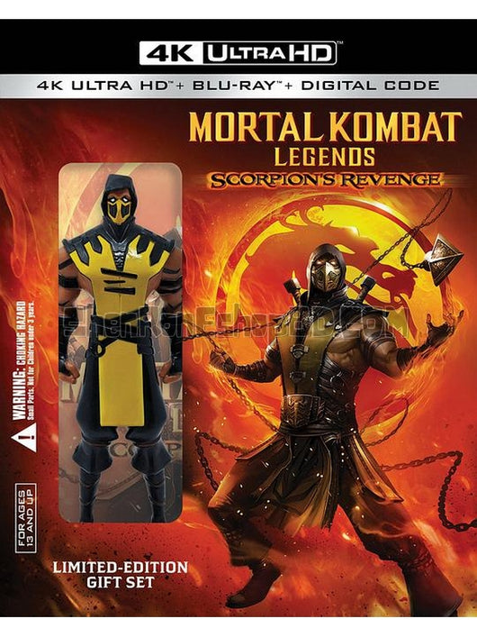 SRB15150 【真人快打傳奇：蠍子的復仇/ 真人快打：魔蠍的復仇 Mortal Kombat Legends：Scorpions Revenge】動畫 4KUHD 不附粵配 不附中文字幕 01碟