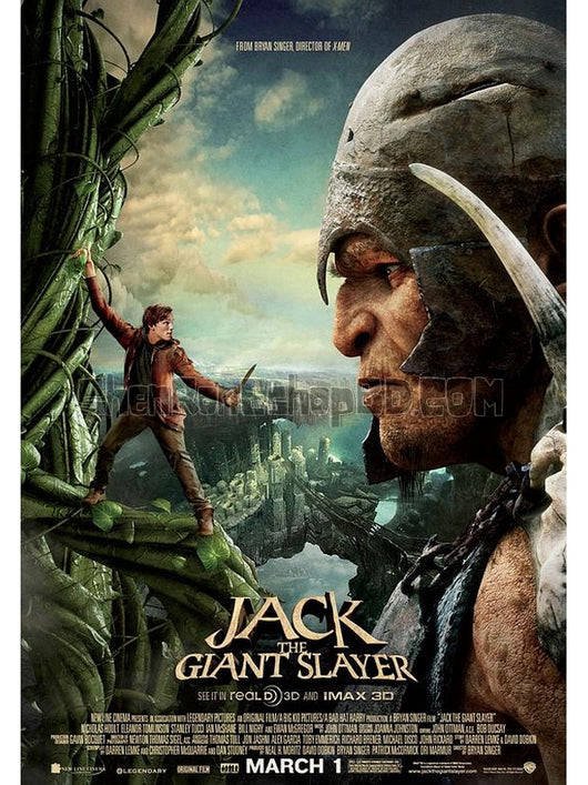 SRB00210 【巨人捕手傑克 / 傑克巨魔獵人/ 傑克與巨人/ Jack The Giant Slayer】電影 3D 不附粵配 不附中文字幕 01碟