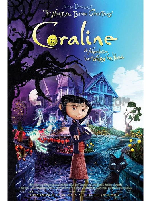 SRB15272 【鬼媽媽/ 卡洛琳/ 卡羅蘭 Coraline】動畫 BD25G 不附粵配 附中文字幕 01碟