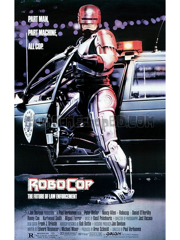 SRB15813 【鐵甲威龍1/ 機械戰警1 Robocop】電影 BD25G 不附粵配 附中文字幕 01碟