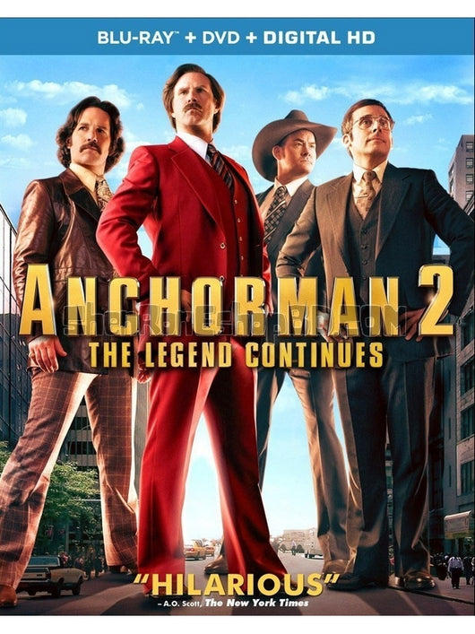 SRB02321 【王牌播音員2：傳奇繼續 / 王牌播音員2/ Anchorman 2：The Legend Continues】劇集 BD25G 不附粵配 附中文字幕 01碟