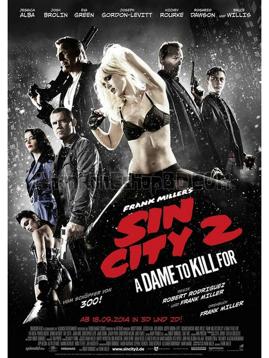 SRB15967 【罪惡之城2/ Sin City：A Dame To Kill For】電影 BD25G 不附粵配 附中文字幕 01碟