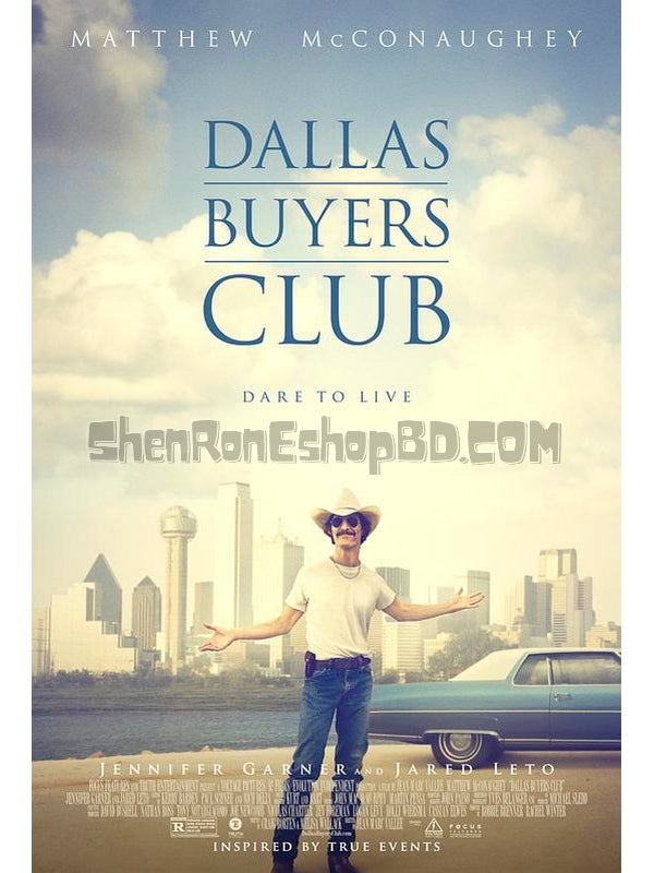 SRB02364 【達拉斯買家俱樂部/ Dallas.Buyers.Club】電影 BD50G 不附粵配 不附中文字幕 01碟