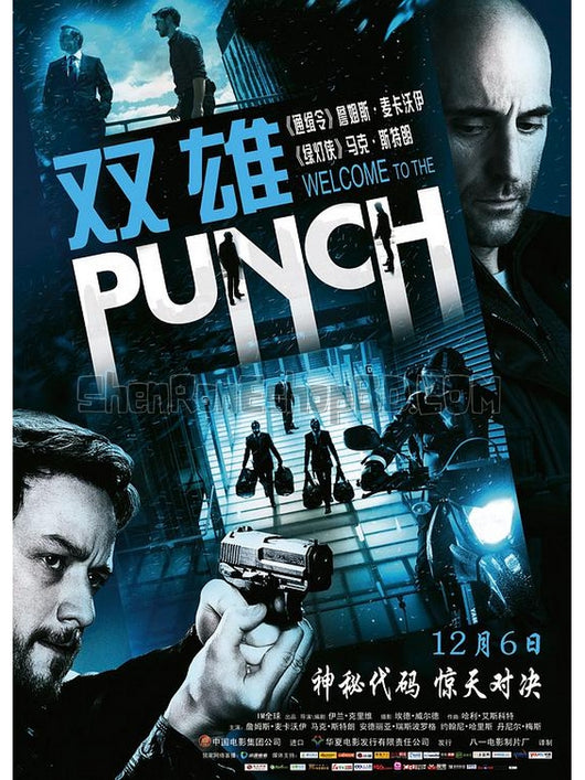 SRB16663 【雙雄/ 歡迎來到龐奇/ Welcome To The Punch】電影 BD50G 不附粵配 附中文字幕 01碟