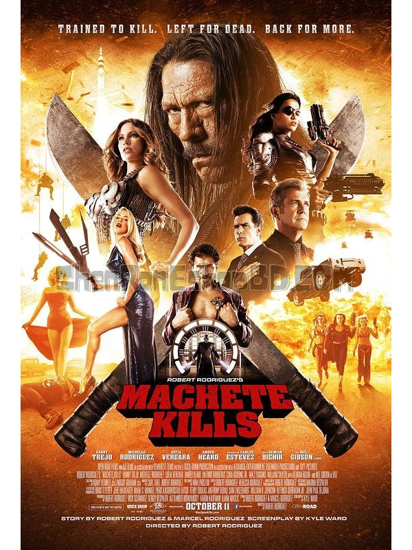 SRB16741 【彎刀殺戮/ 彎刀2/ Machete Kills】電影 BD50G 不附粵配 附中文字幕 01碟