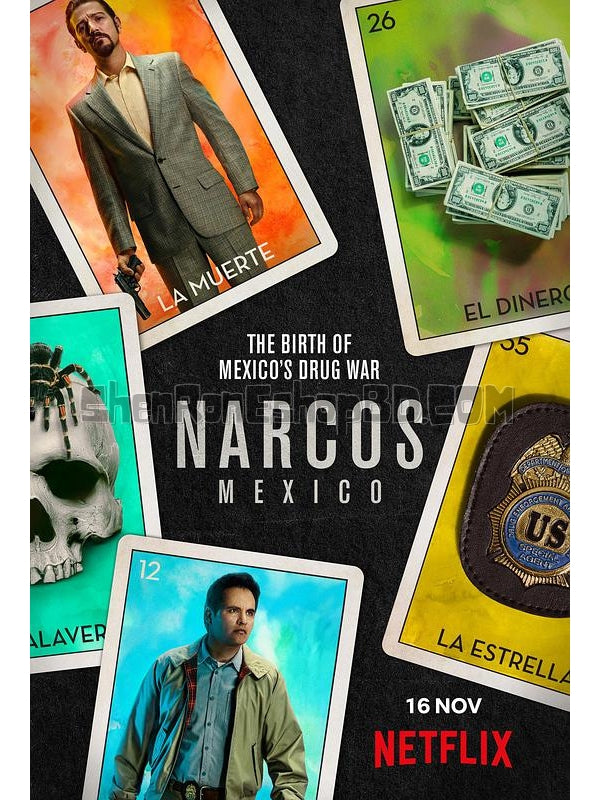 SRB17087 【毒梟：墨西哥 第一季/ Narcos：Mexico Season 1】劇集 BD50G 不附粵配 附中文字幕 03碟