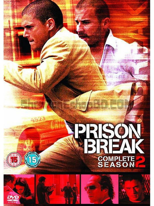 SRB17111 【越獄 第二季 Prison Break Season 2‎】劇集 BD50G 不附粵配 附中文字幕 06碟