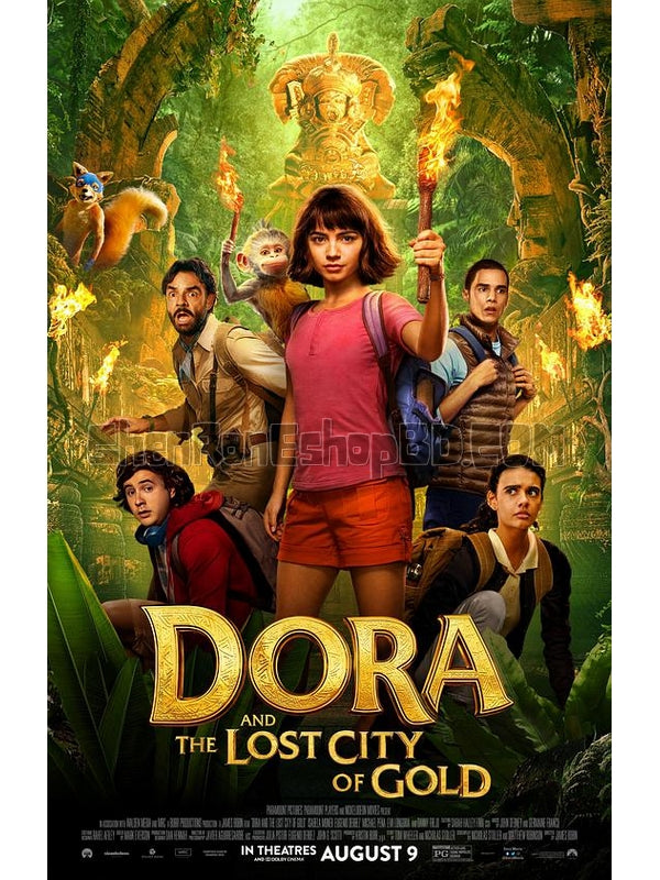 SRB17172 【愛探險的朵拉：消失的黃金城/ Dora And The Lost City Of Gold】電影 BD50G 不附粵配 附中文字幕 01碟