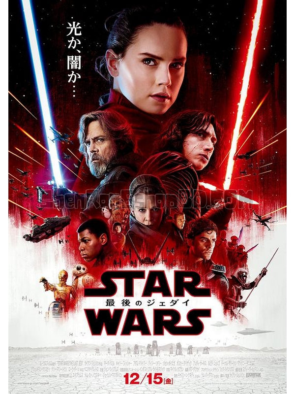 SRB17448 【星球大戰8：最後的絕地武士/ Star Wars：The Last Jedi】電影 BD50G 不附粵配 附中文字幕 01碟