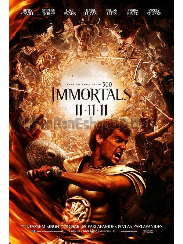 SRB17453 【驚天戰神/ 眾神/ 眾神之戰/ 天魔戰神 War Of The Gods：The Immortals】電影 BD50G 不附粵配 附中文字幕 01碟