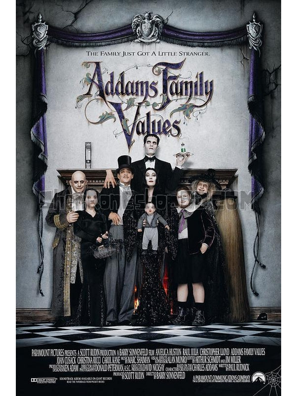 SRB17518 【亞當斯一家的價值觀/ 阿達一族/ Addams Family Values】電影 BD50G 不附粵配 附中文字幕 01碟