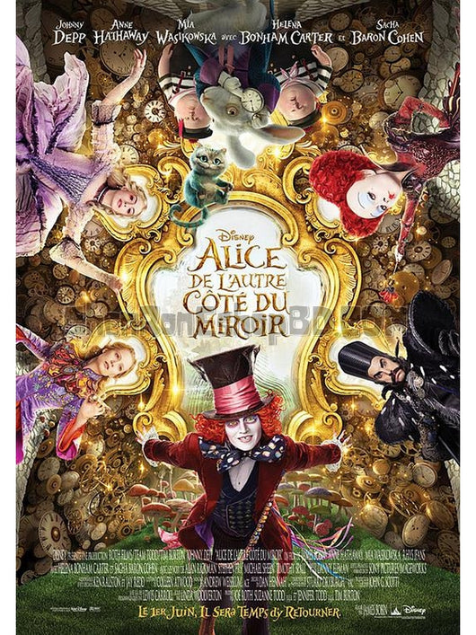 SRB17584 【愛麗絲夢遊仙境2：鏡中奇遇記/ Alice Through The Looking Glass】電影 3D 不附粵配 附中文字幕 01碟