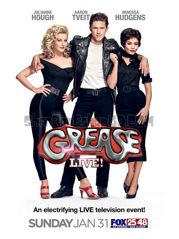 SRB17610 【油脂/ Grease Live!】電影 BD50G 不附粵配 附中文字幕 01碟