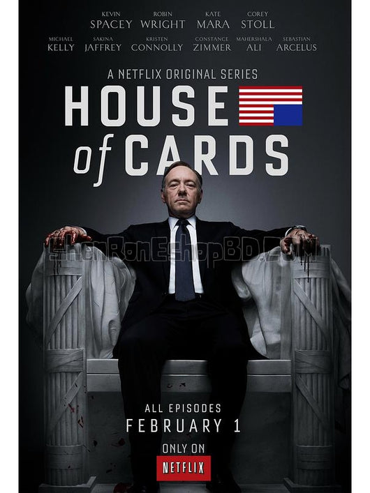 SRB17660 【紙牌屋 第1季/ House Of Cards Season 1】劇集 BD50G 不附粵配 附中文字幕 04碟