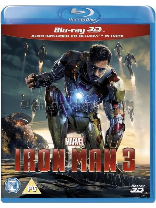 SRB17733 【鋼鐵俠3/ Iron Man 3】電影 3D 不附粵配 附中文字幕 01碟