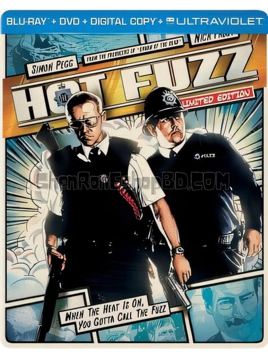 SRB17741 【熱血警探/ 終棘警探/ 熱血條子/ Hot Fuzz】電影 BD50G 不附粵配 附中文字幕 01碟