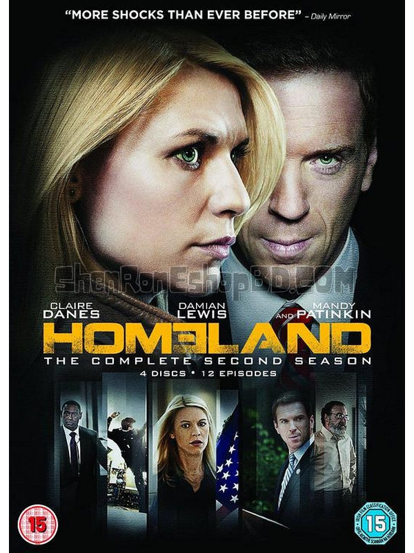 SRB17972 【國土安全 第二季/ Homeland Season 2】劇集 BD50G 不附粵配 附中文字幕 03碟