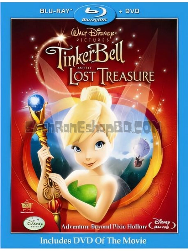 SRB17984 【小叮噹：與失去的寶藏/ Tinker Bell And The Lost Treasure】動畫 BD50G 不附粵配 附中文字幕 01碟