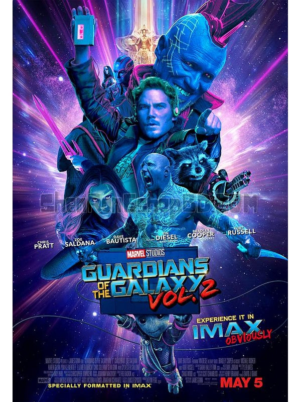 SRB18031 【銀河護衛隊2/ Guardians Of The Galaxy Vol. 2】電影 BD50G 不附粵配 附中文字幕 01碟