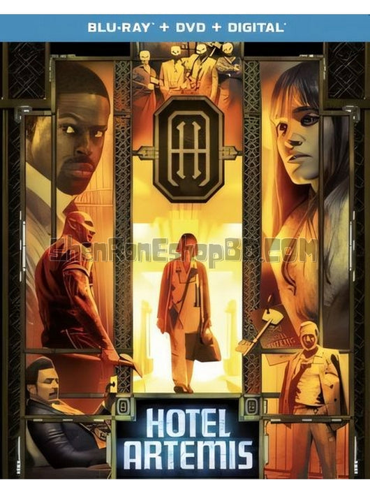 SRB18115 【阿爾忒彌斯酒店/ 絕命酒店/ Hotel Artemis】電影 BD50G 不附粵配 附中文字幕 01碟